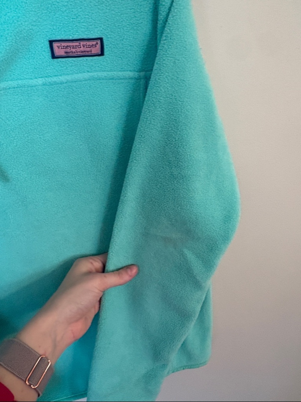 Vineyard vines Shep Shirt Teal With Blue Stripes Women’s Small - Picture 5 of 7